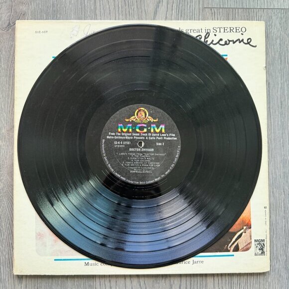 Doctor Zhivago Original Soundtrack Vinyl Record MGM Stereo 1965 Maurice Jarre - Picture 6 of 8